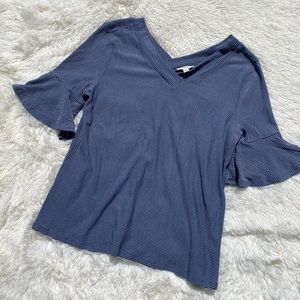 NWT Como Blu Striped Blouse